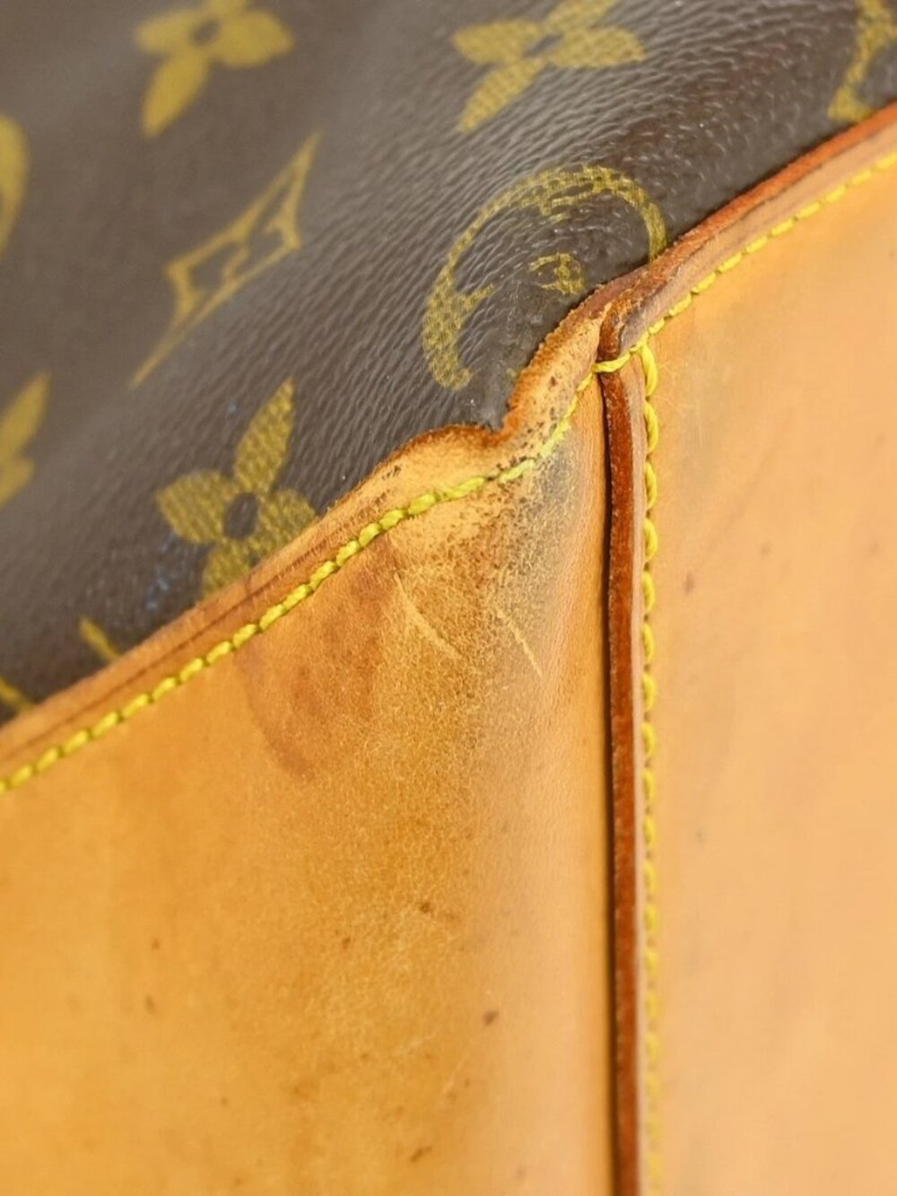 Best03 LOUIS VUITTON CABAS MEZZO HAND TOTE BAG MONOGRAM M51151 AR1010 RQ02761 - Picture 7 of 15